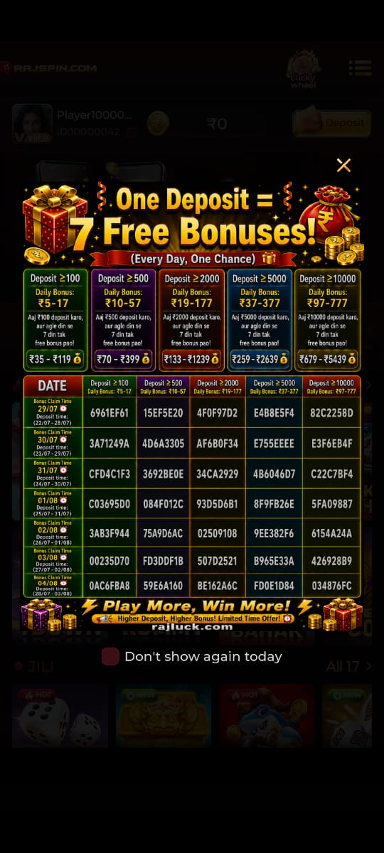rajspin games